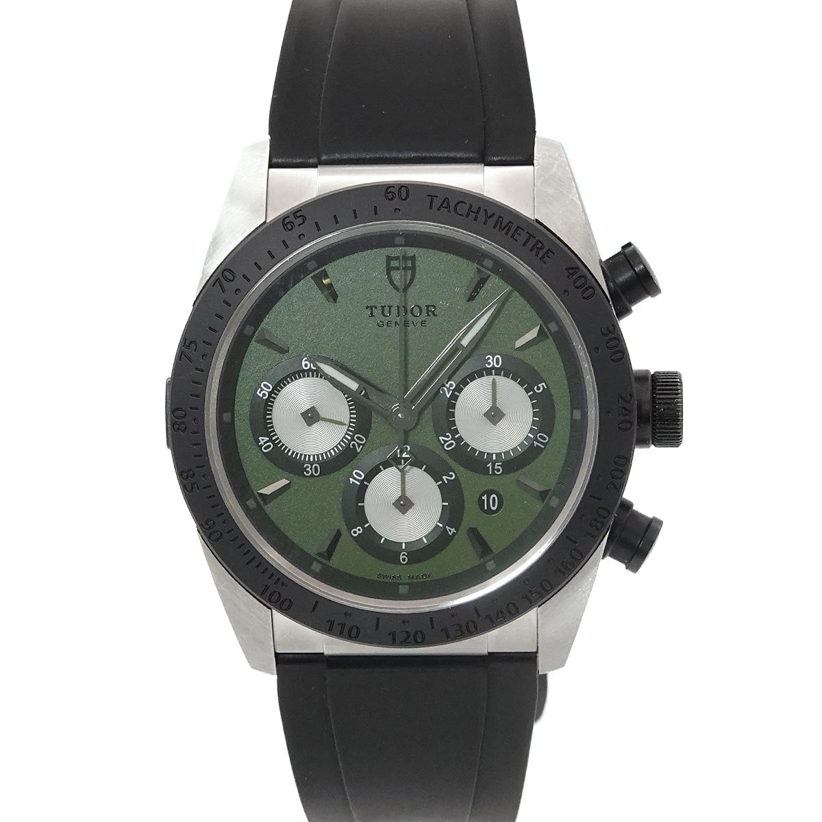 Fastrider 42010N Chronograph Automatic Date Green Dial Mens