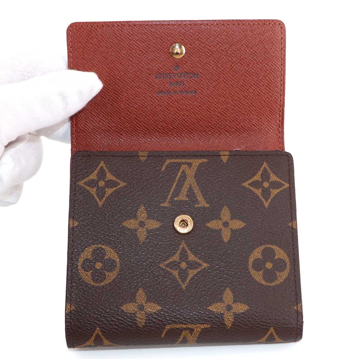 Monogram Porte Monnaie Billet Carte Credit Wallet M61652