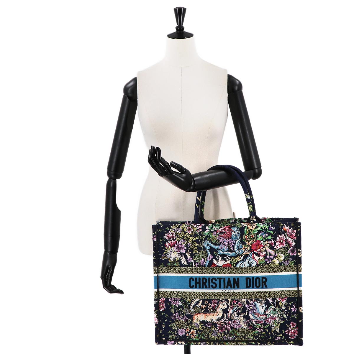 D-Constellation Book Tote Large Bag Canvas Multicolor