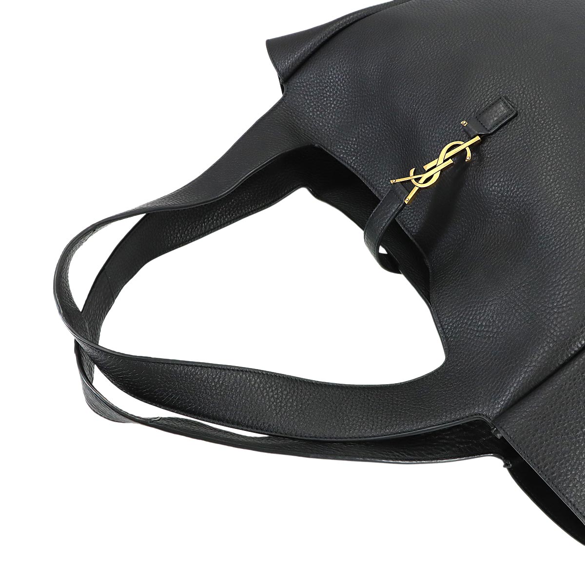 LE 5 A 7 BEA Tote Bag Leather Black 763435 Purse