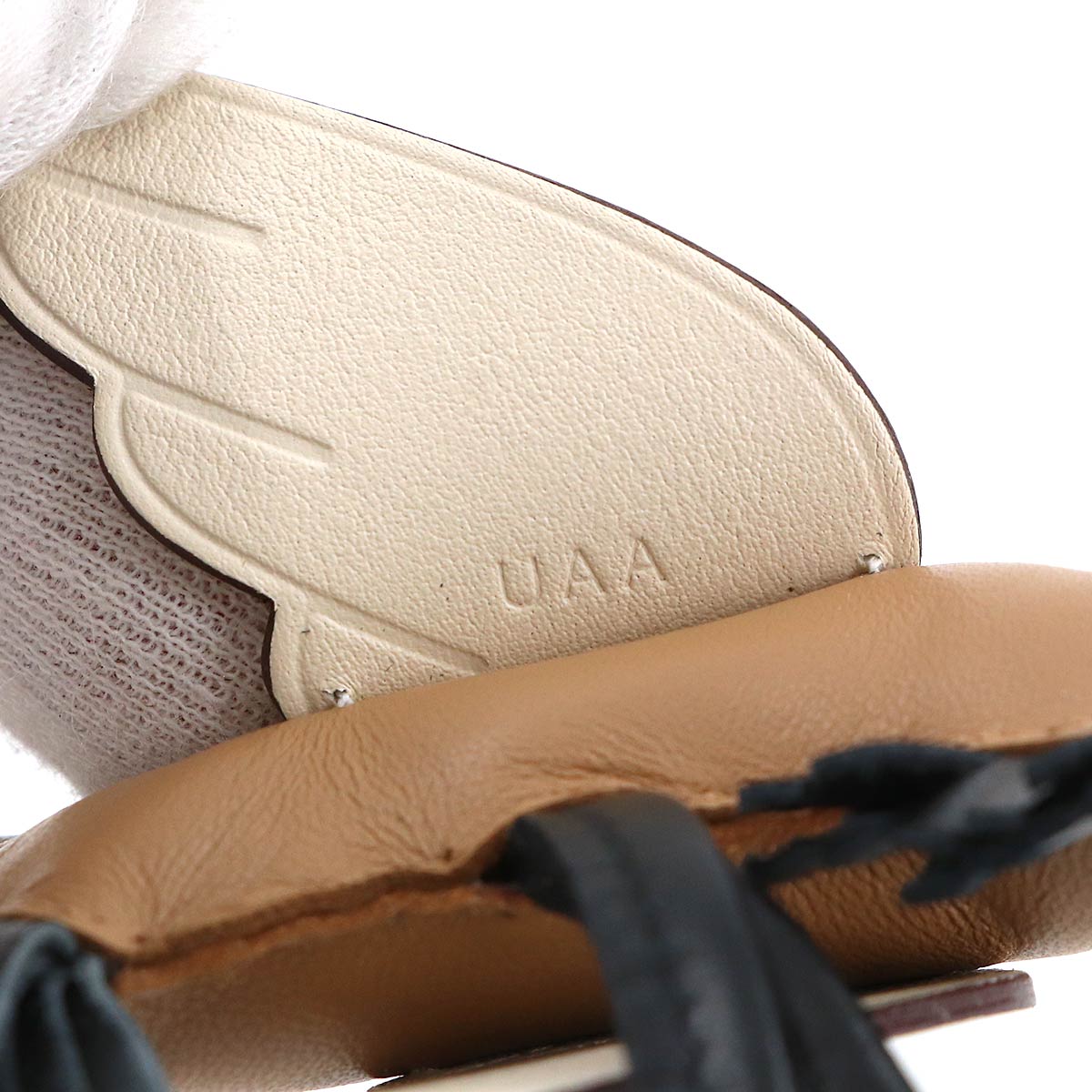 Rodeo Pegasu PM Bag Charm Agneau Milo Chai Black Nata