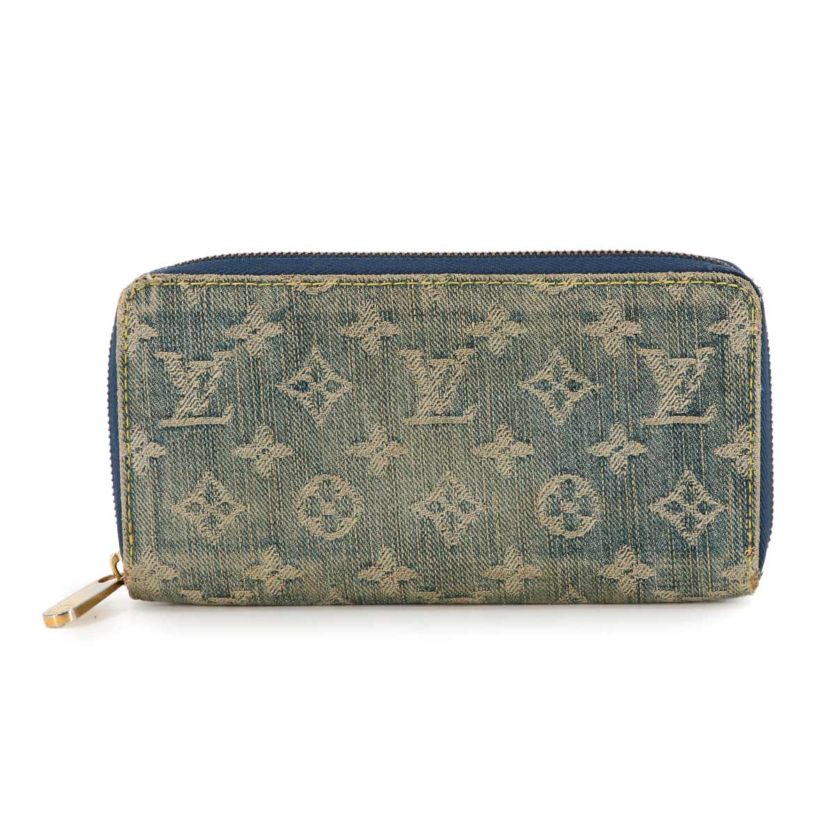 Monogram Denim Zippy Wallet Blue M95341
