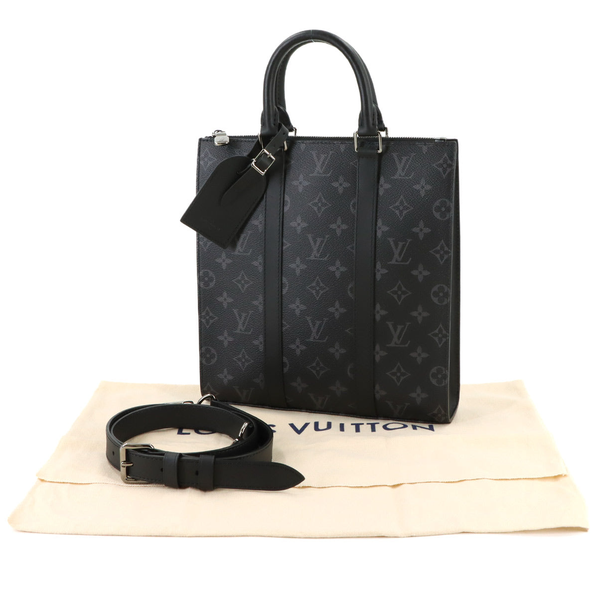 Monogram Eclipse Sac Plat Cross 2way Tote Bag M46098