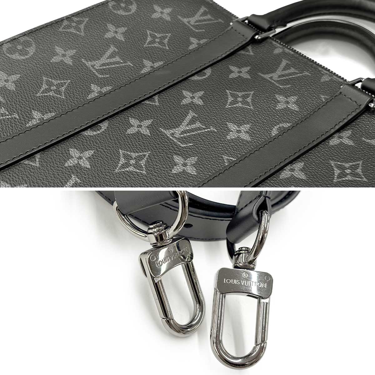 Monogram Eclipse Sac Plat Cross 2way Tote Bag M46098