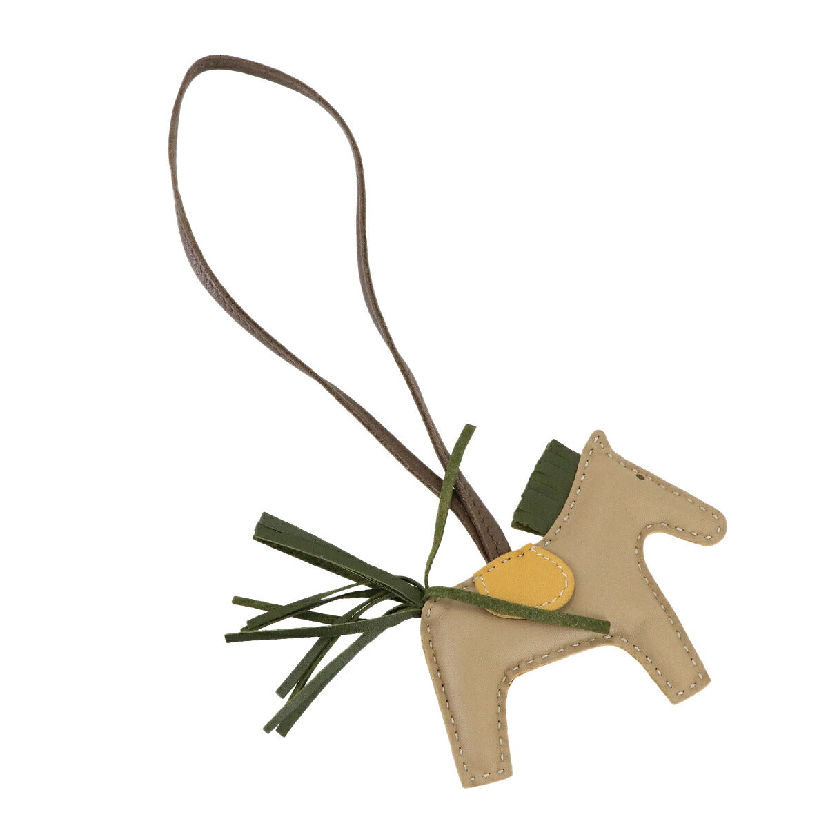 Rodeo PM Bag Charm Agneau Milo Trench Canopee Curry