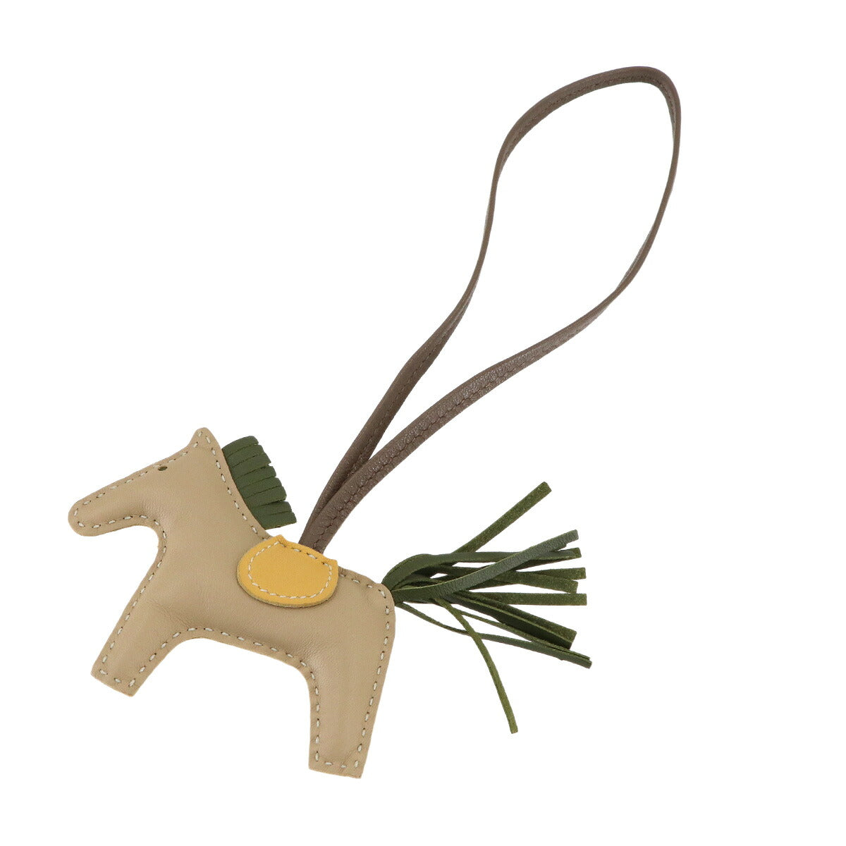 Rodeo PM Bag Charm Agneau Milo Trench Canopee Curry