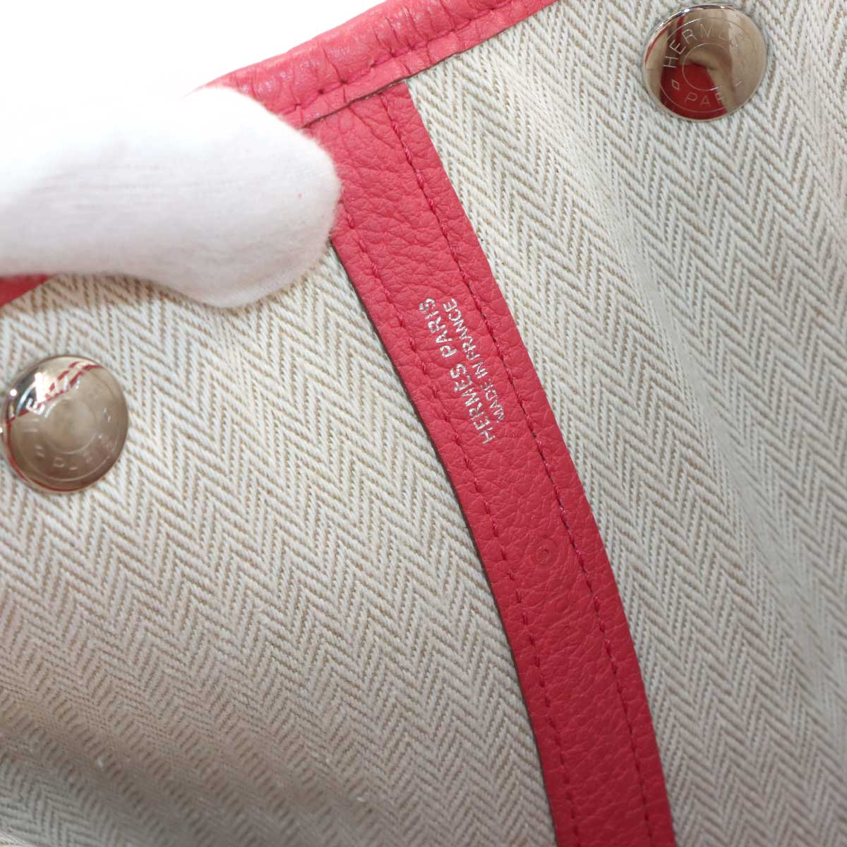 Garden Party 36 PM Tote Bag Negonda Leather Bougainvillier