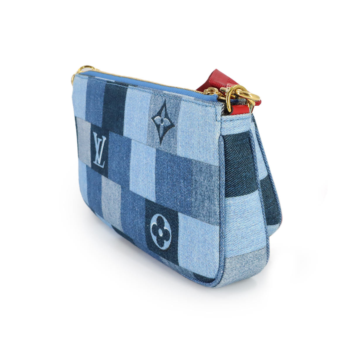Denim Monogram Multi Pochette Accessoires Shoulder M44990