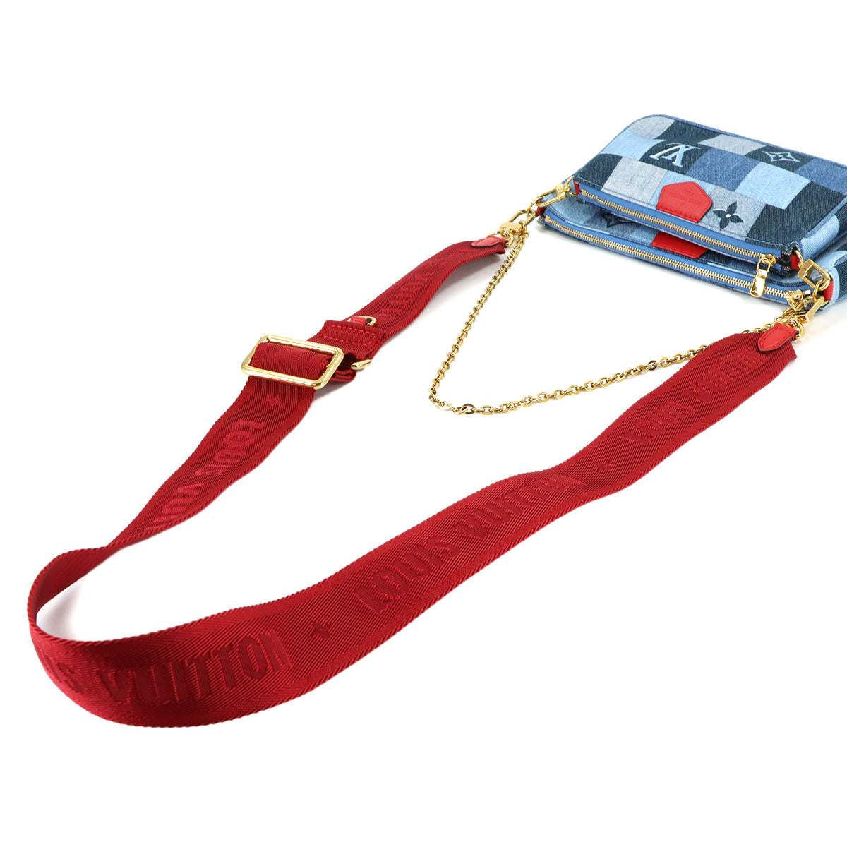 Denim Monogram Multi Pochette Accessoires Shoulder M44990