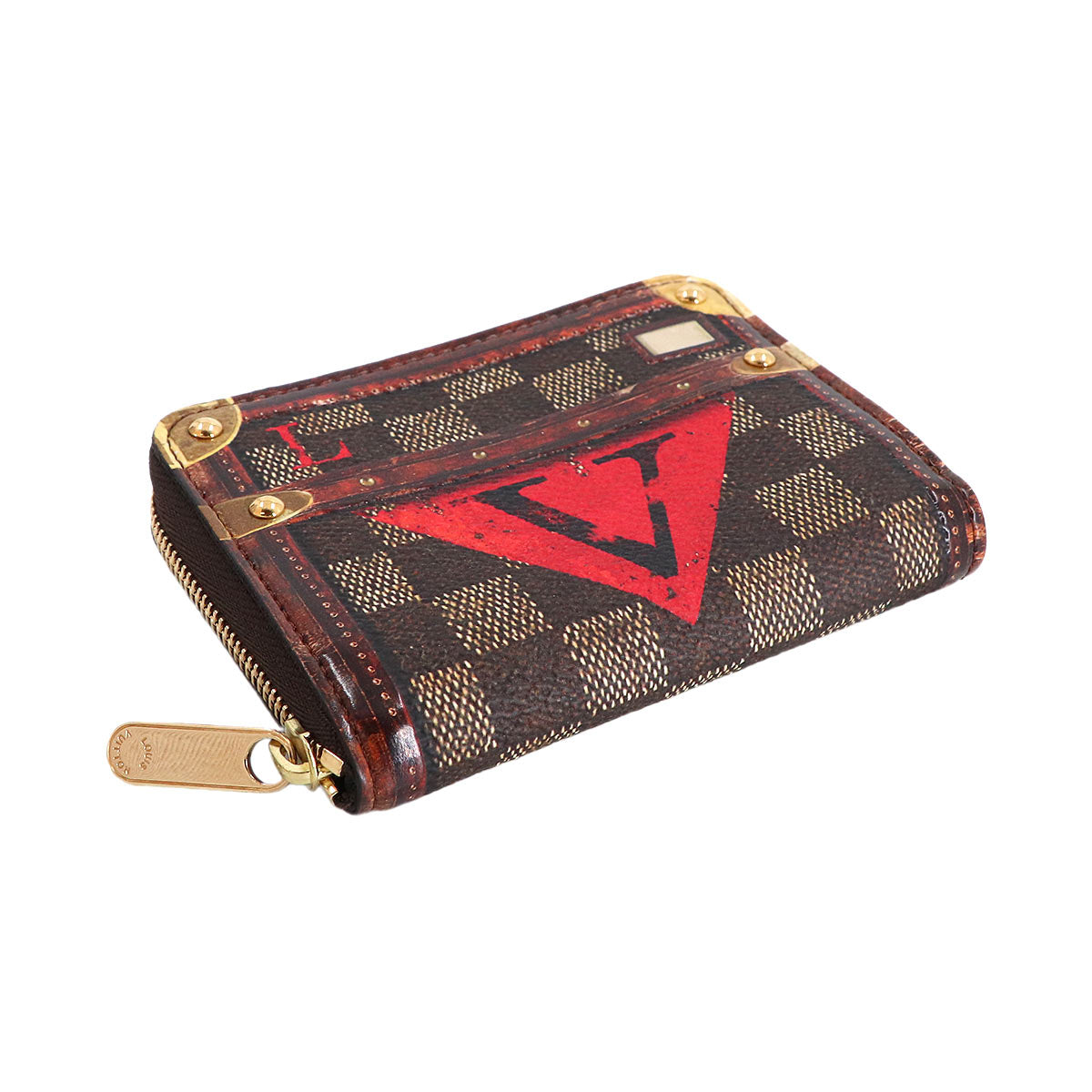 Damier Ebene Time Trunk Zippy Coin Purse M52745