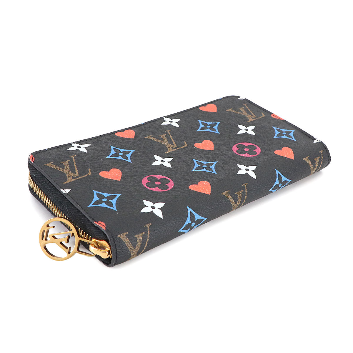 Game On Monogram Zippy Wallet Leather Noir M80323