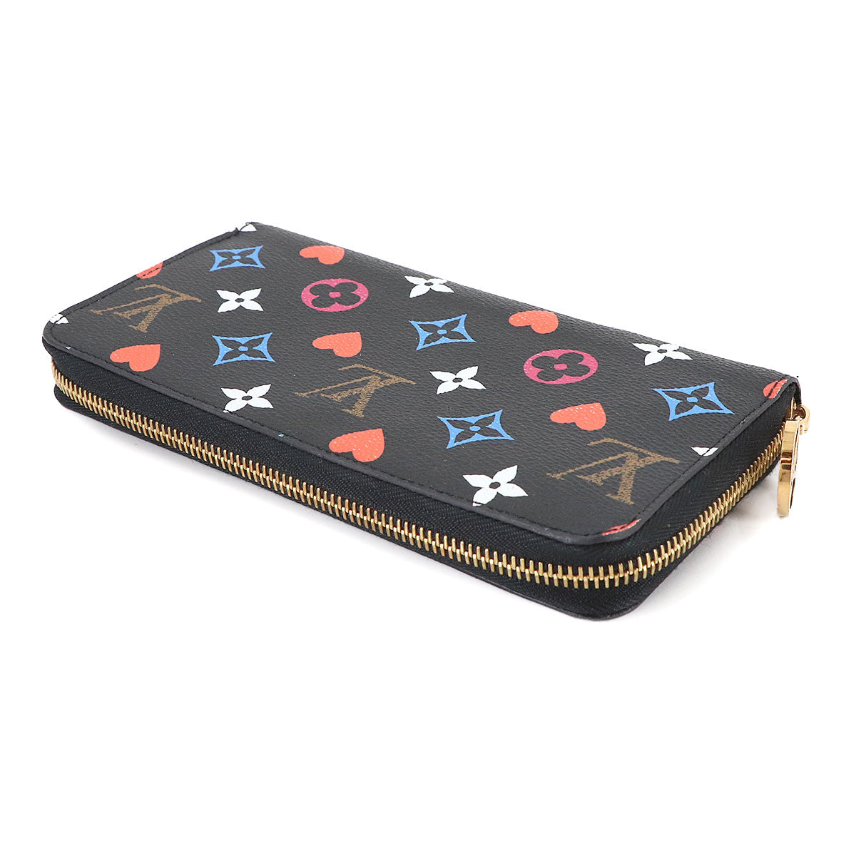 Game On Monogram Zippy Wallet Leather Noir M80323