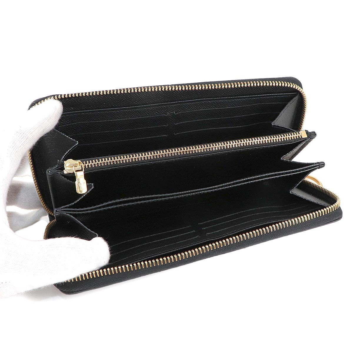 Game On Monogram Zippy Wallet Leather Noir M80323