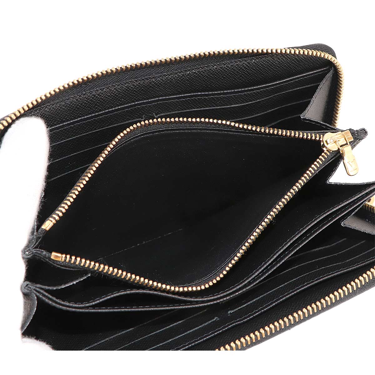 Game On Monogram Zippy Wallet Leather Noir M80323