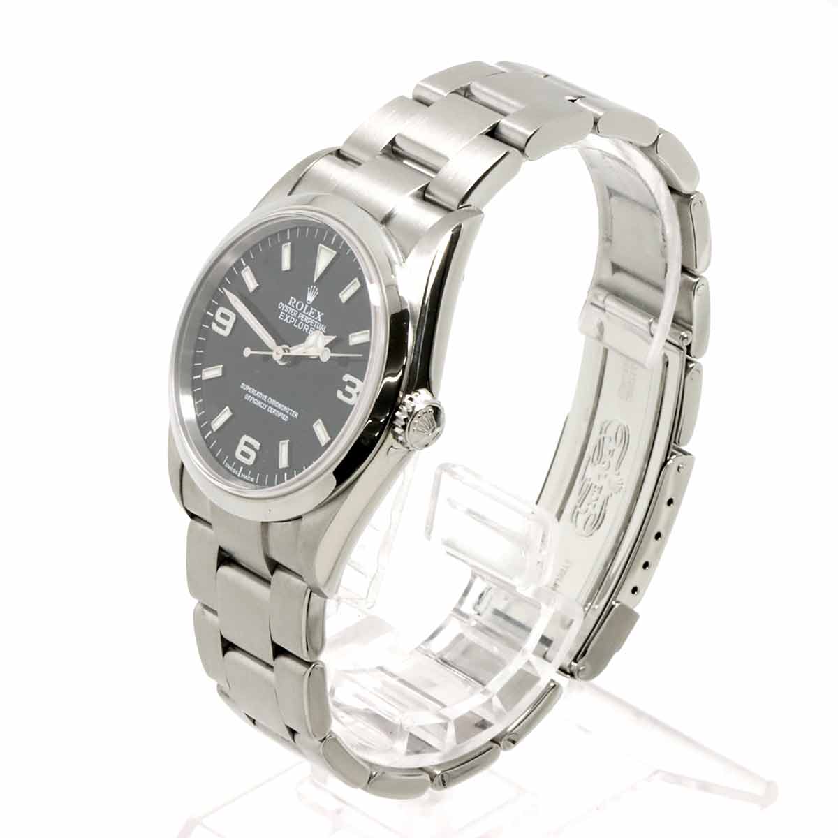 Explorer 1 114270 Serial Y Automatic Black Dial Mens Watch