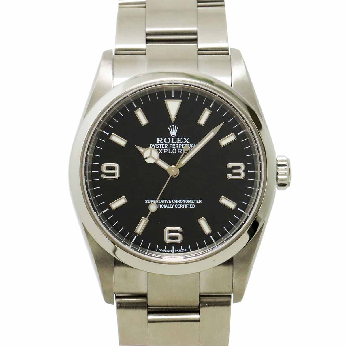 Explorer 1 114270 Serial Y Automatic Black Dial Mens Watch