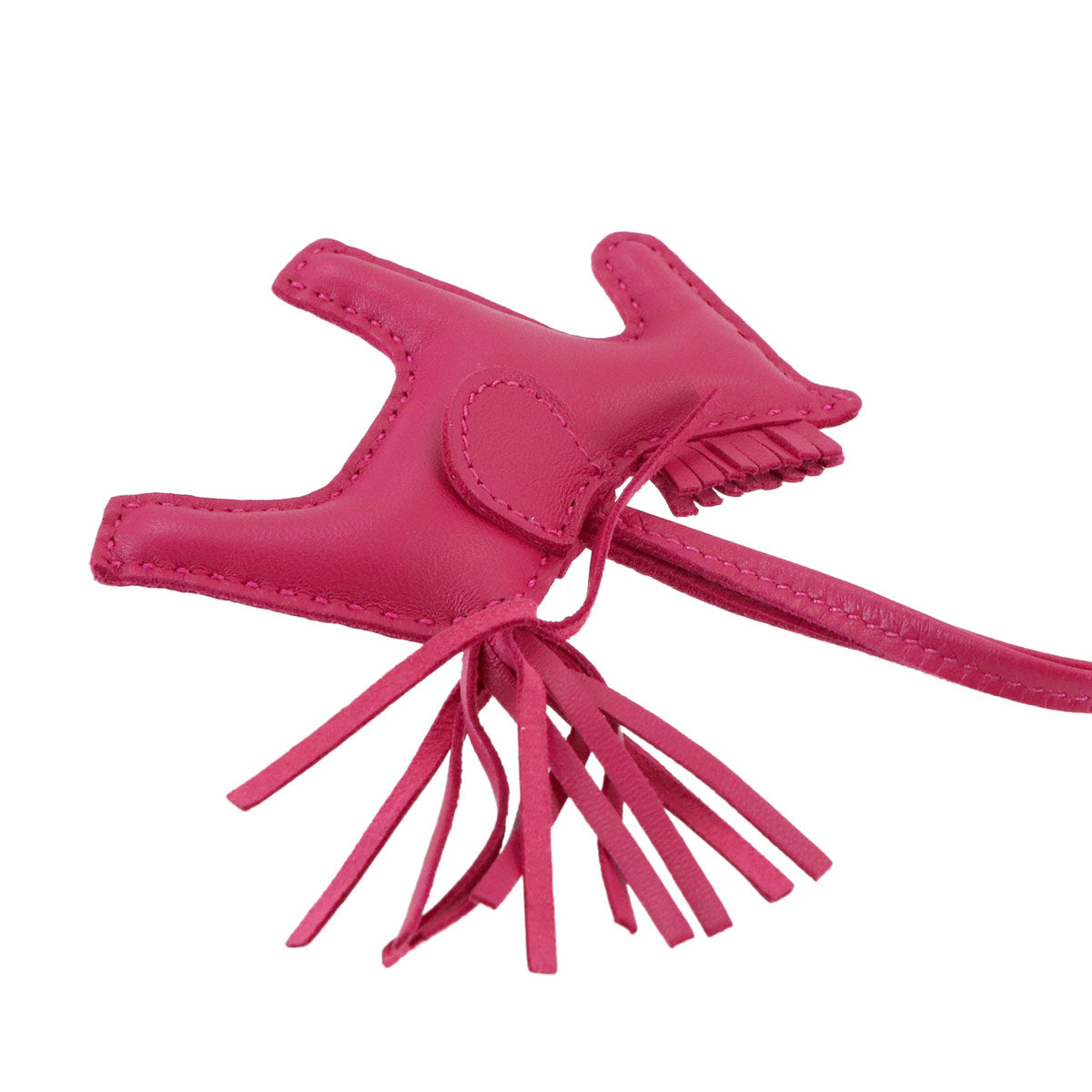 Rodeo PM Bag Charm Agneau Milo Rose Mexico Y Horse Accessory