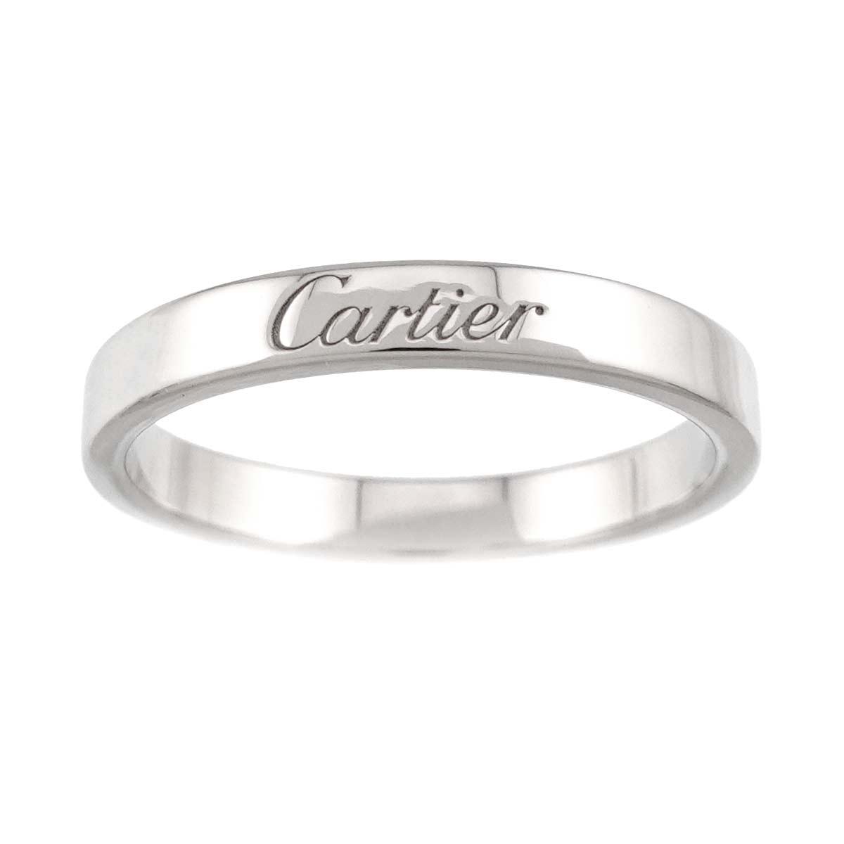 C de Ring Platinum size56 7.25-7.5(US)
