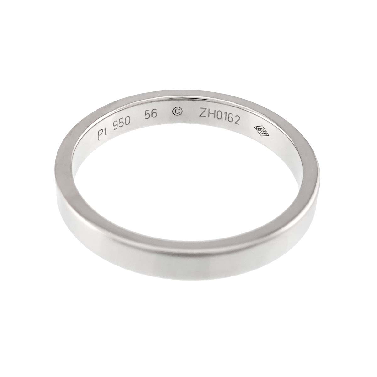 C de Ring Platinum size56 7.25-7.5(US)