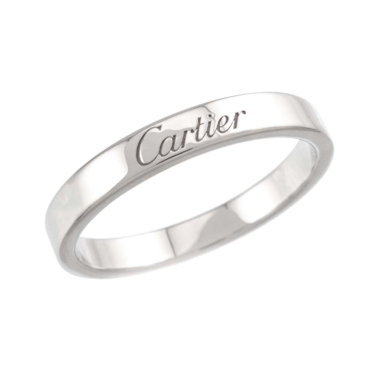 C de Ring Platinum size56 7.25-7.5(US)