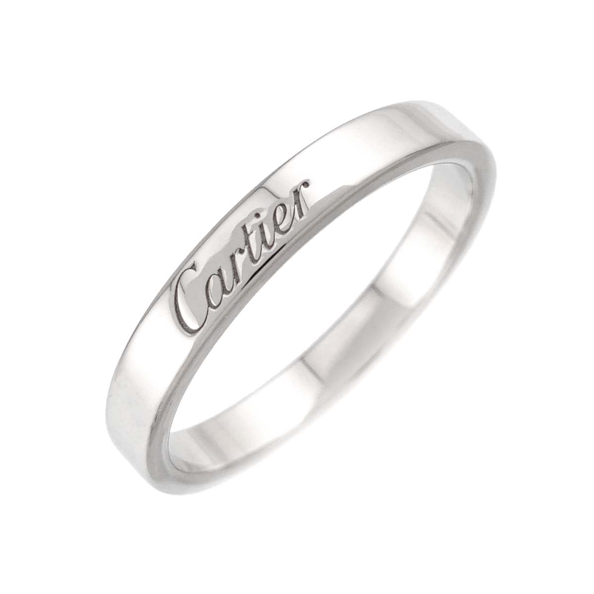 C de Ring Platinum size56 7.25-7.5(US)