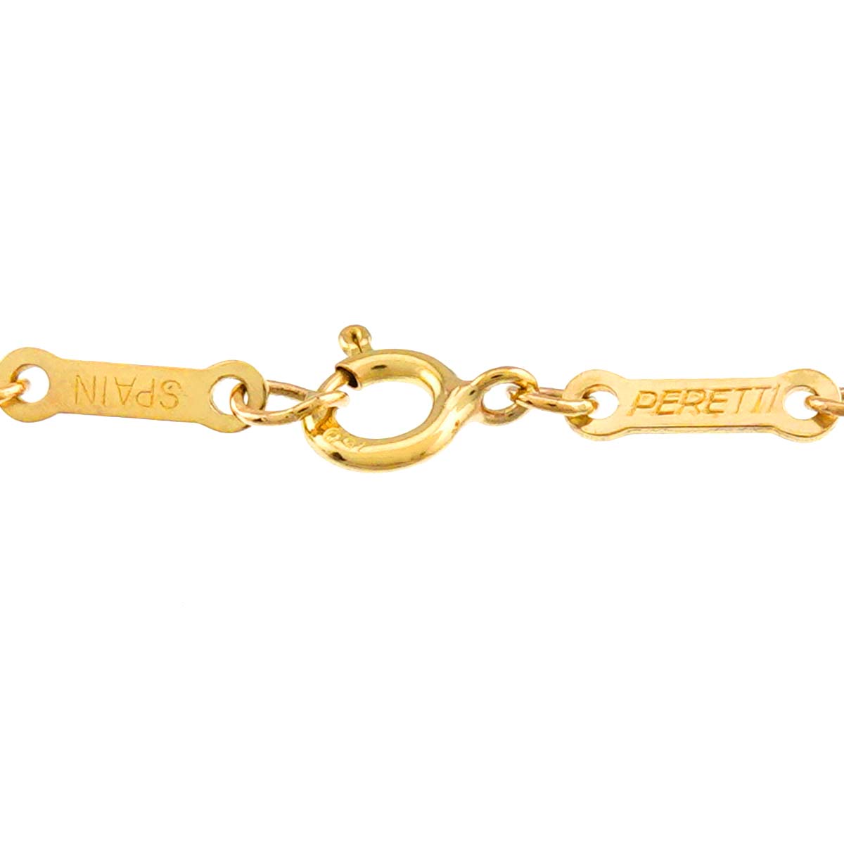 Open Heart Necklace 18K Yellow Gold 750