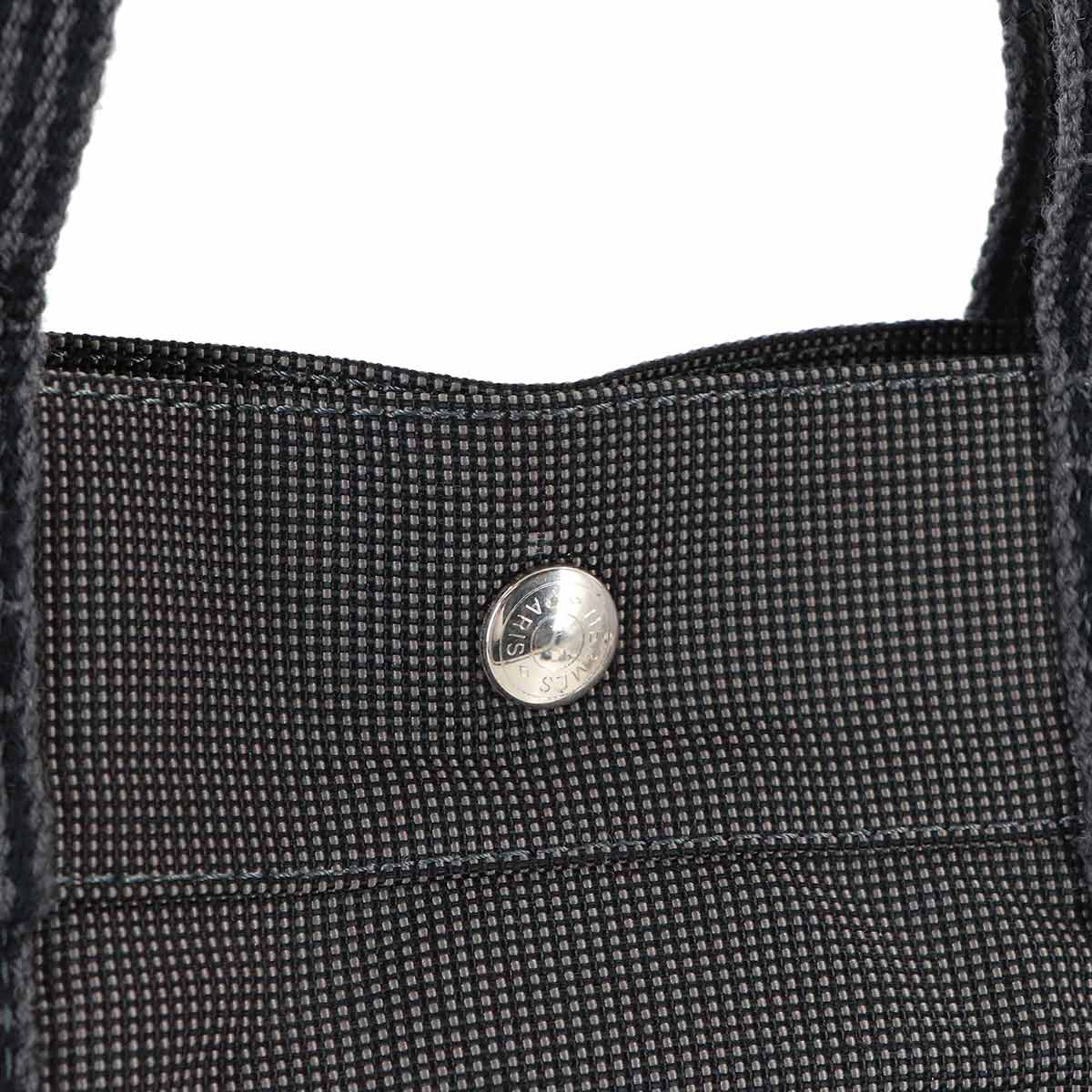 Herline Tote GM Bag Canvas Gray Purse