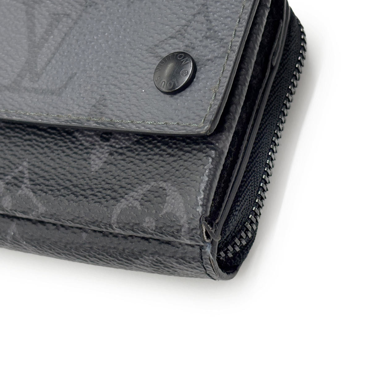 Monogram Eclipse Reverse Zippy Organizer M82771 Purse