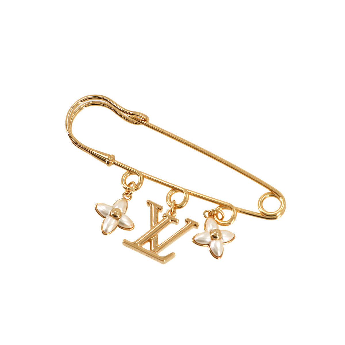 LV Floragram Brooch Gold M02162 Accessory