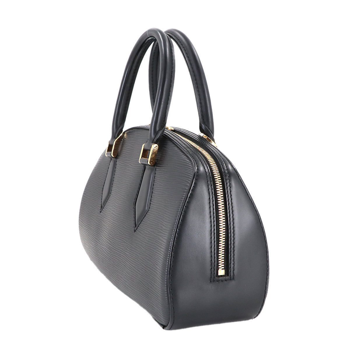 Epi Jasmin Hand Bag Leather Noir Black M52782 Purse