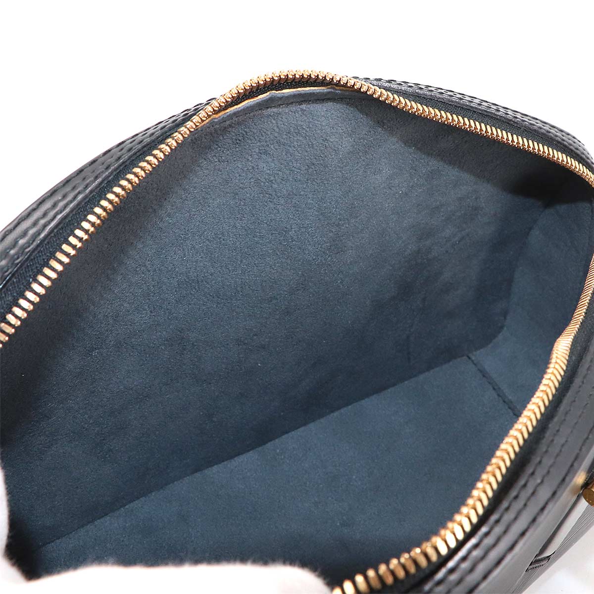 Epi Jasmin Hand Bag Leather Noir Black M52782 Purse