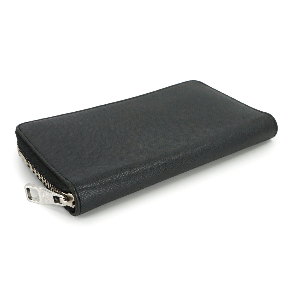 Taiga Zippy Organizer Long Wallet Leather Ardoise M30513