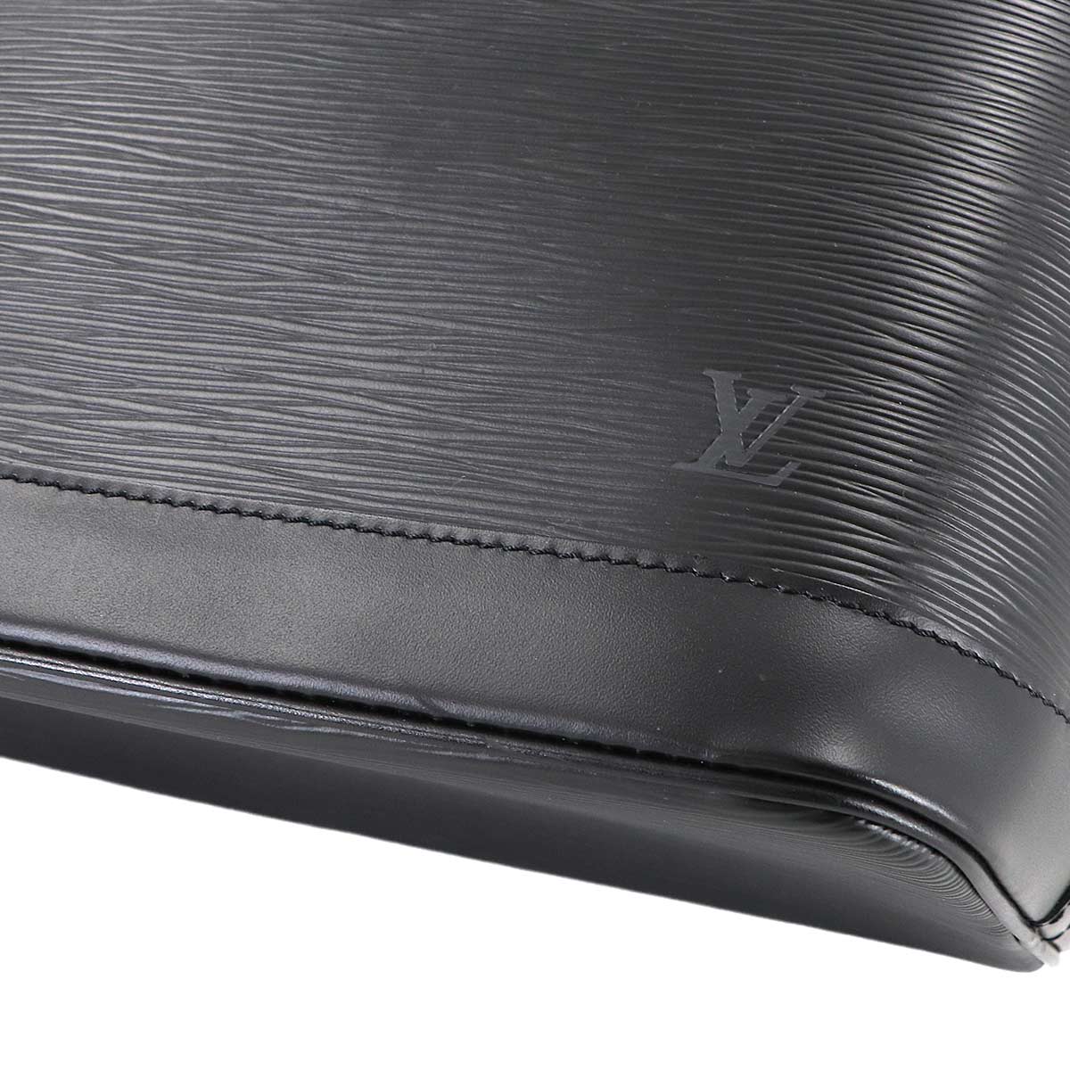 Epi Alma PM Hand Bag Leather Noir Black M52142 Purse