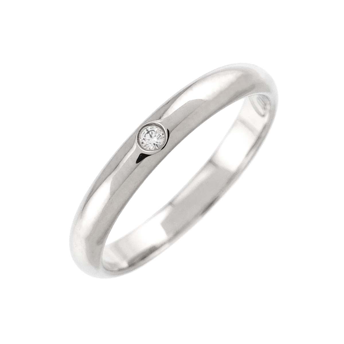 1895 Classic Diamond 1P Ring Pt Platinum Size46 3.75(US)