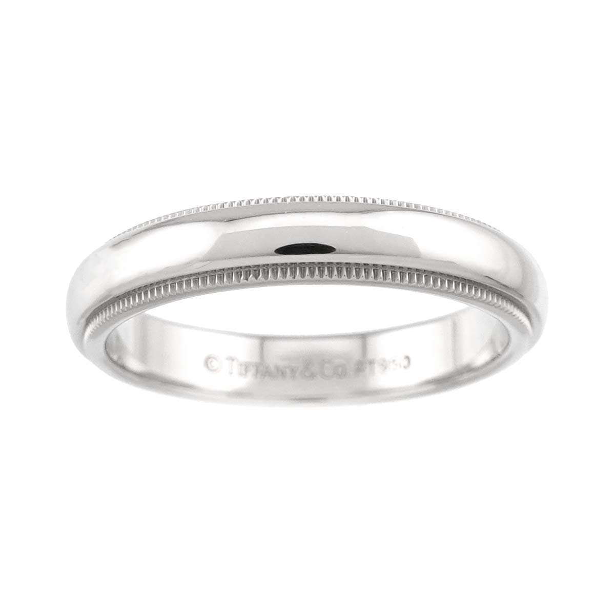 Milgrain Band Ring Platinum size9(US)