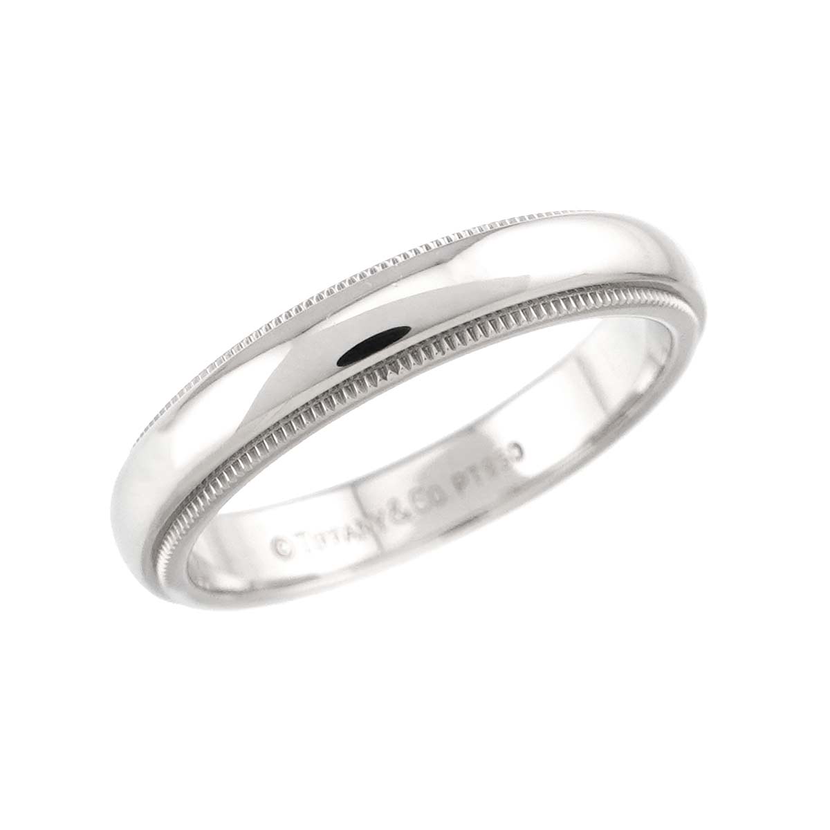 Milgrain Band Ring Platinum size9(US)