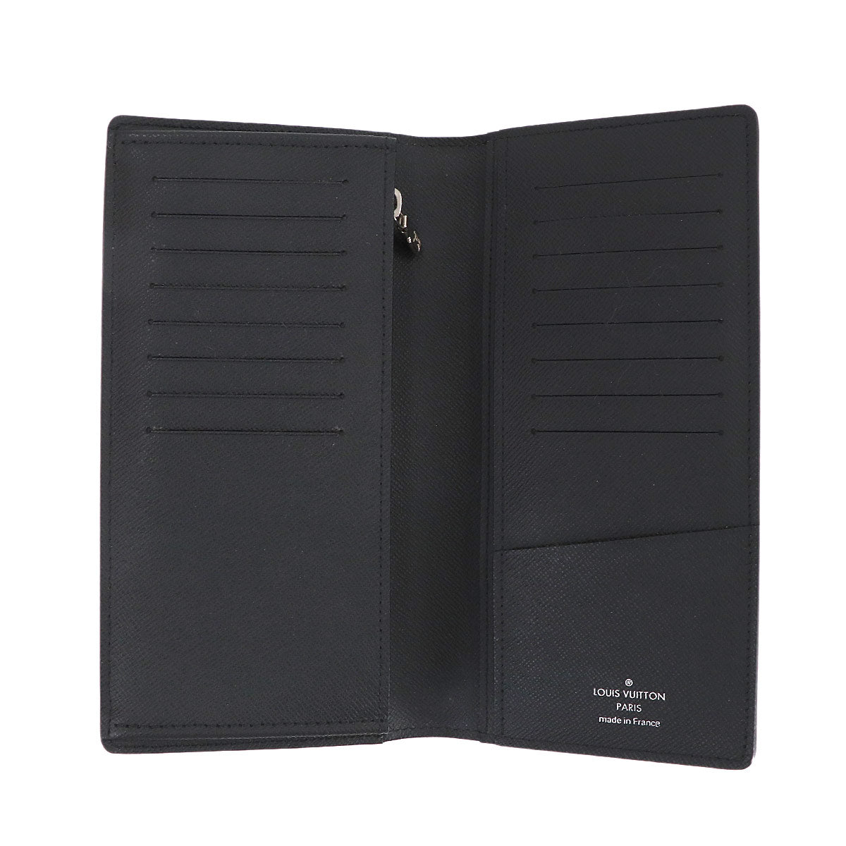 Epi Brazza Wallet Leather Black M60622 Purse