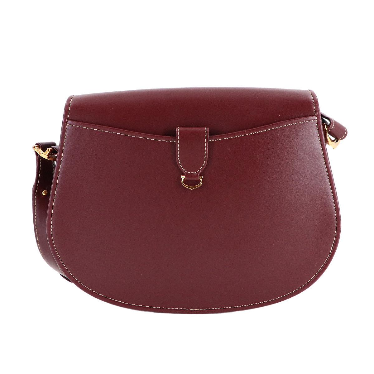 Must Line Shoulder Bag Leather Bordeaux Purse