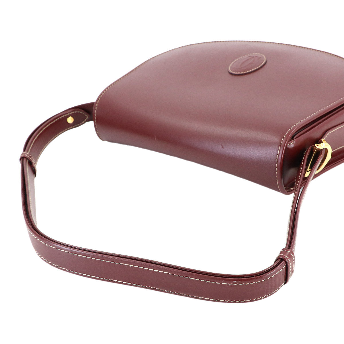 Must Line Shoulder Bag Leather Bordeaux Purse