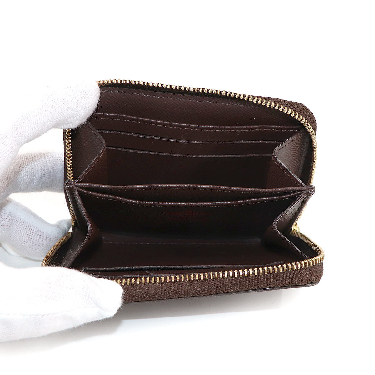 Damier Zippy Coin Purse Ebene N63070