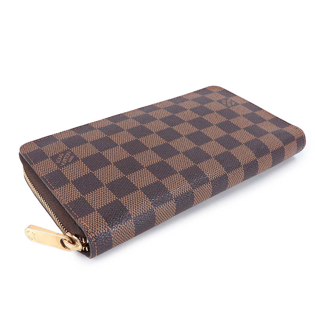 Damier Zippy Organizer Long Wallet Ebene N60003