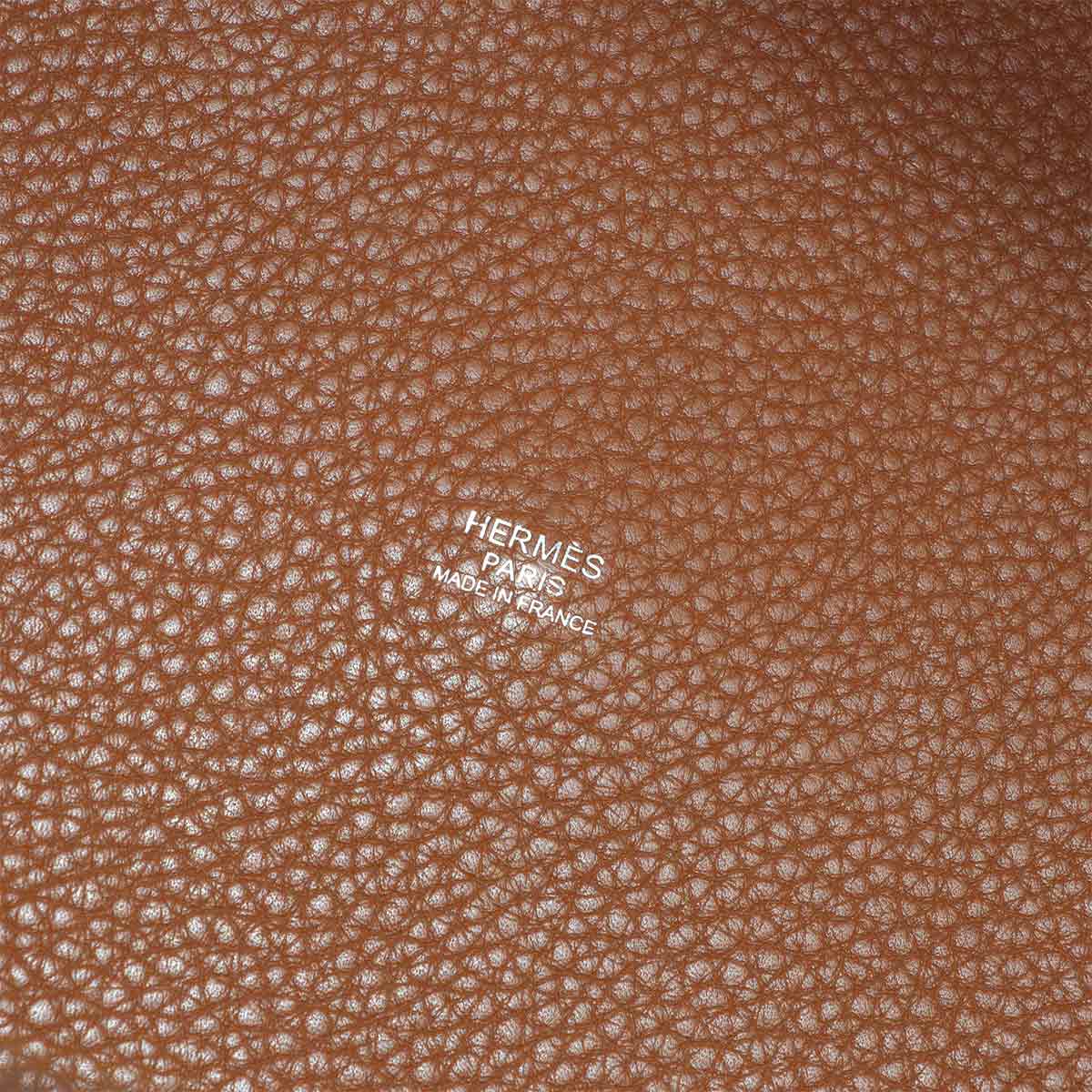 Picotin Lock 26 GM Hand Bag Taurillon Clemence Gold Purse