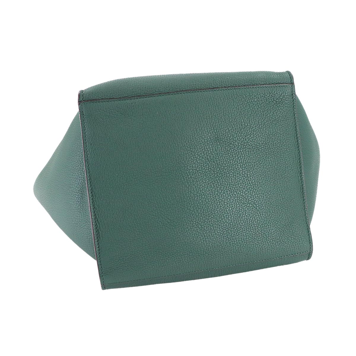 Big Bag Small With Longstrap Hand Shoulder Bag Leather Green