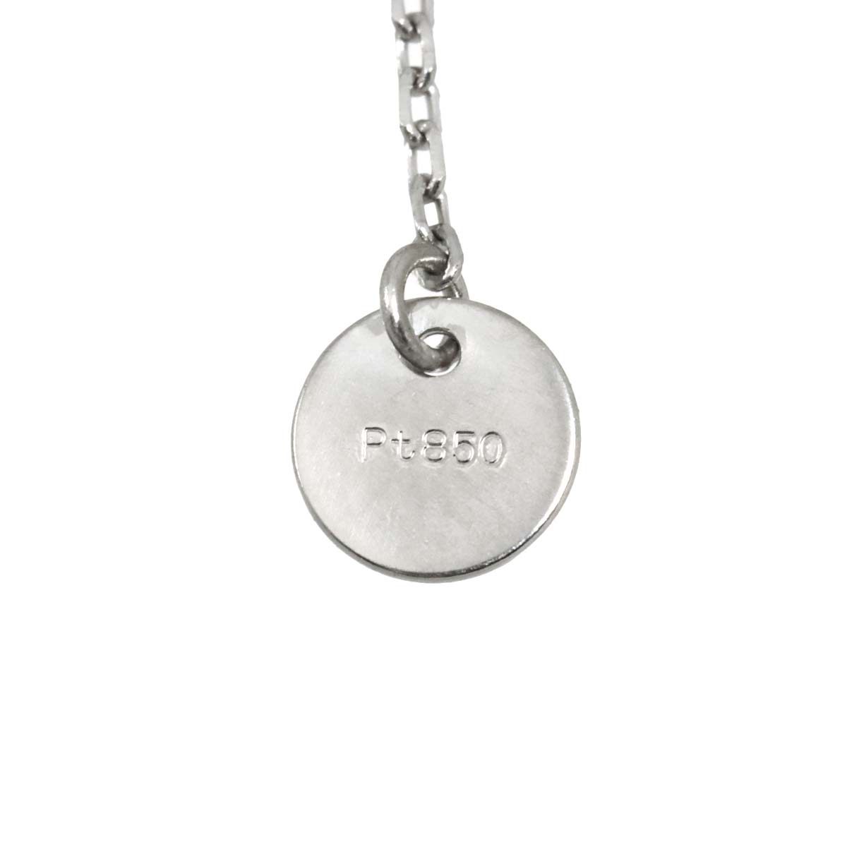 Diamond 0.376ct Necklace Pt Platinum