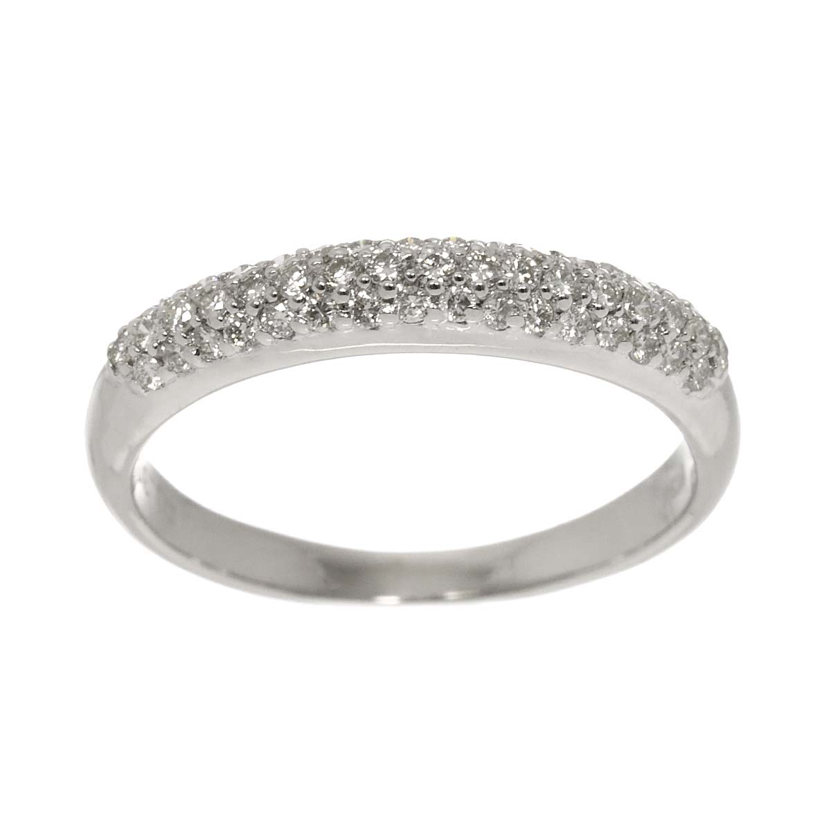 Diamond 0.30ct Ring Pt Platinum size6.25-6.5(US)