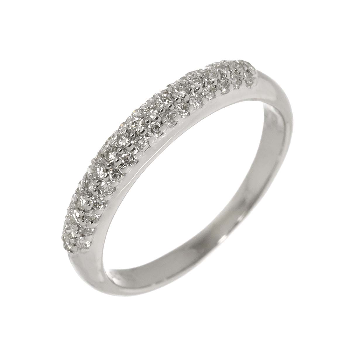 Diamond 0.30ct Ring Pt Platinum size6.25-6.5(US)