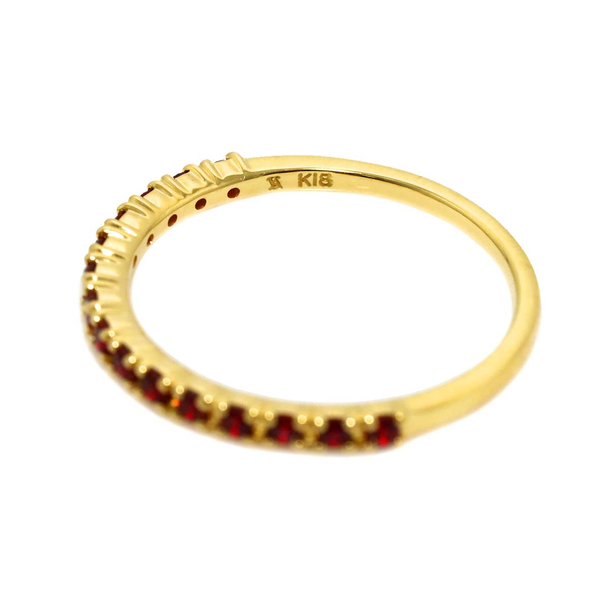 Ruby Ring 18K YG 750 size5.5-5.75(US)