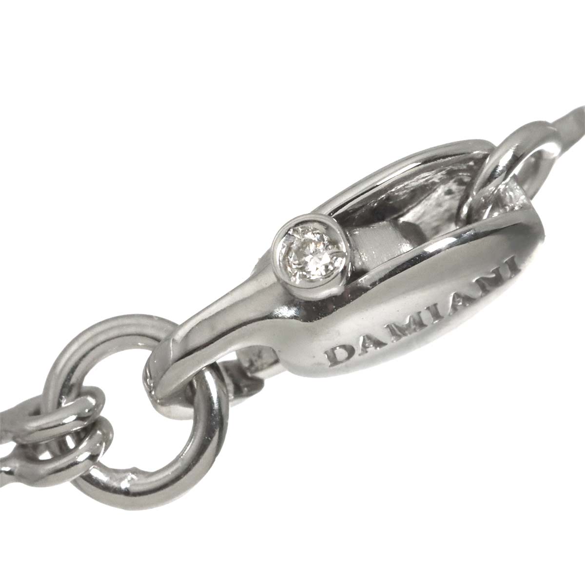 FRAMMENTI cross Ruby Diamond Necklace 18K WG 750