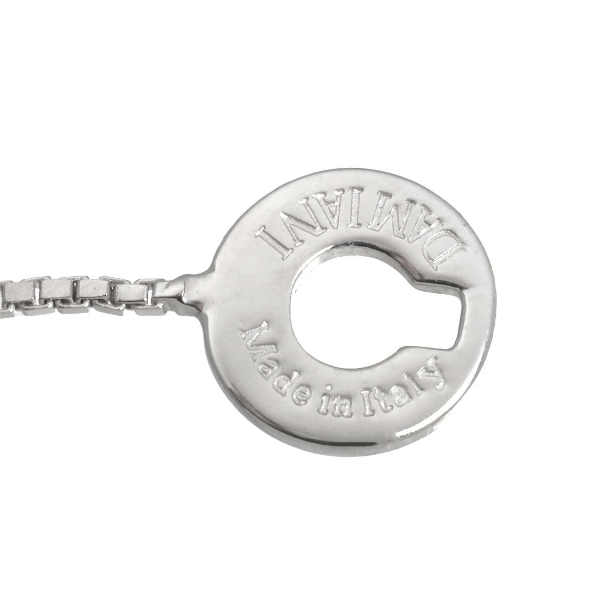 FRAMMENTI cross Ruby Diamond Necklace 18K WG 750