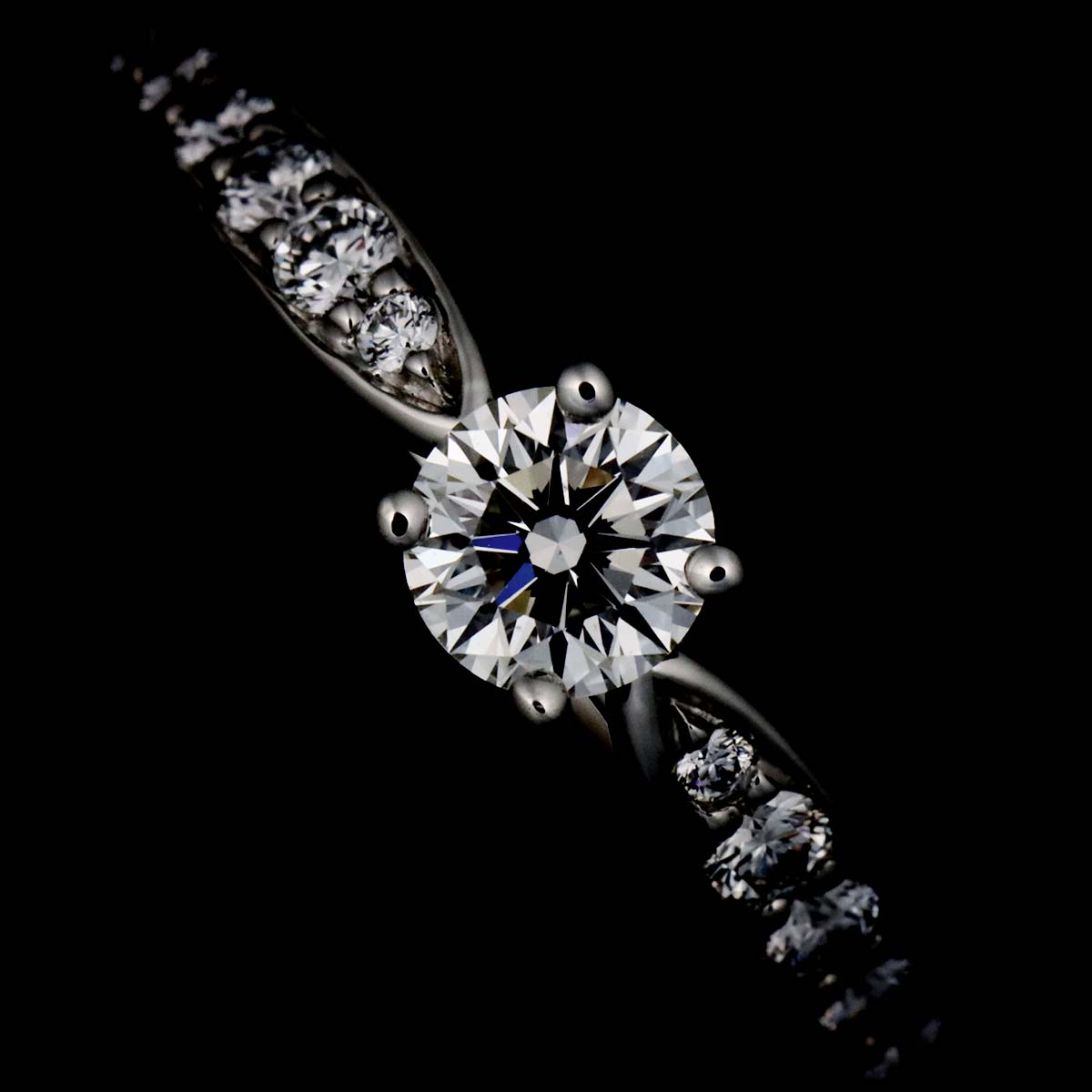 Harmony Diamond 0.27ct Ring Pt Size5.25(US)